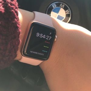 Rose Gold Series 3 Apple Watch & accessories!